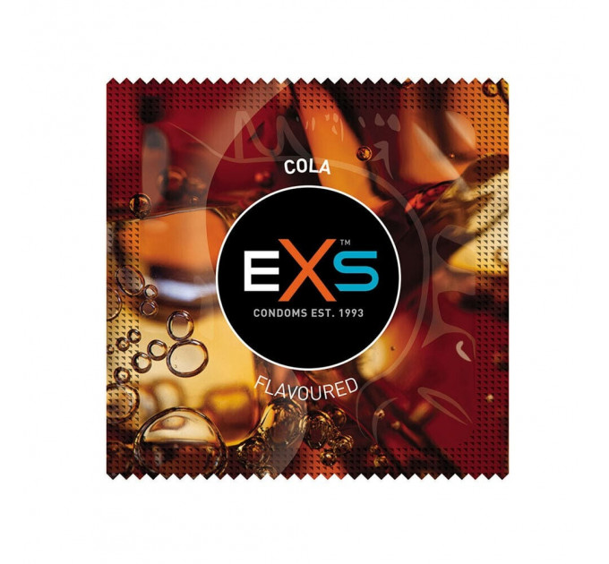 Презервативы EXS Mixed Flavoured со вкусом шоколада, колы, клубники и жвачки(цена за упаковку,12 шт)