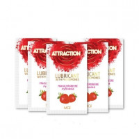 Пробник/Лубрикант с феромонами MAI Attraction Lubs Strawberry (10 мл) Пробник/Лубрикант с феромонами MAI Attraction Lubs Strawberry (10 мл)