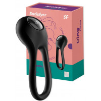 Эрекционное виброкольцо Satisfyer Majestic Duo, черный