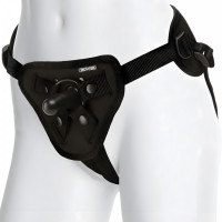 Трусики для страпона универсальные Doc Johnson с уплотненной спинкой Supreme Harness w. Plug