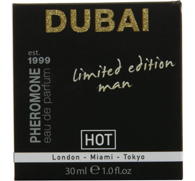 Туалетная вода для мужчин HOT Dubai Limited Edition с феромонами, 30 мл