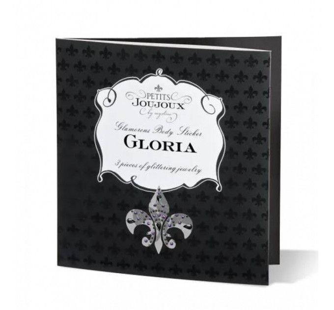 Украшения для груди и бикини со стразами Gloria Petits Joujoux, красные