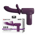 Вибромассажер пистолет PRETTY LOVE Dj Doctor Massage Gun фиолетовый, 13.6 х 3.9 см