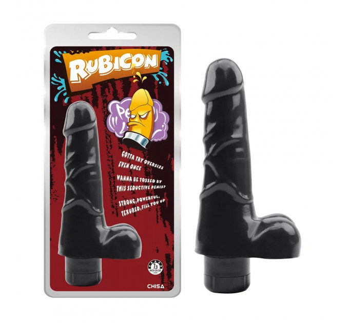 Вібратор реалістичний Chisa RUBICON, чорний