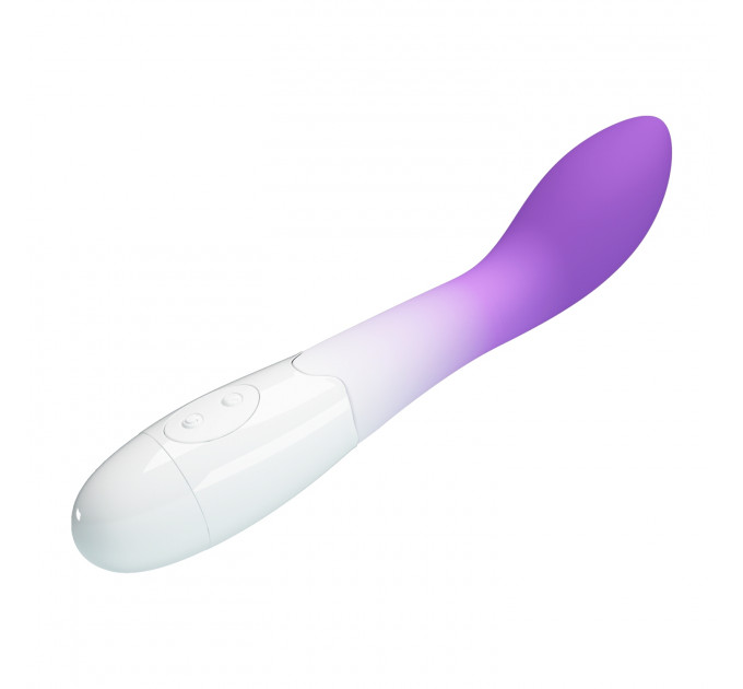 Вибратор для точки G PRETTY LOVE Bishop фиолетовый, 18.2 х 3.1 см