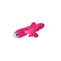 Вибратор кролик в виде Бабочки Dream Toys Flirts Butterfly, розовый, 17 см х 3 см