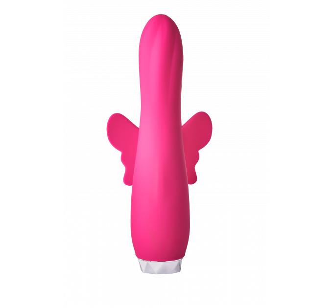 Вибратор кролик в виде Бабочки Dream Toys Flirts Butterfly, розовый, 17 см х 3 см