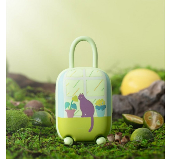 Віброяйце та вакуумний стимулятор для клітора 2в1 BeYourLover Magic Suitcase в зарядному кейсі, зелений