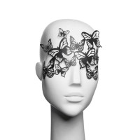 Виниловая маска SYBILLE от Bijoux Indiscrets, черная