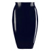 Юбка из латекса до колен LateX ROK midi черная, XL