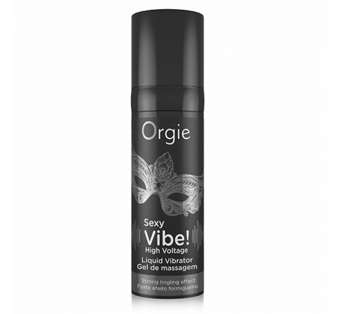 Жидкий вибратор Orgie «SEXY VIBE» интенсивность вибрации: сильная, 15 мл