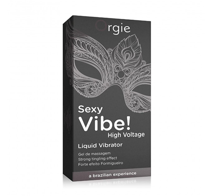 Жидкий вибратор Orgie «SEXY VIBE» интенсивность вибрации: сильная, 15 мл