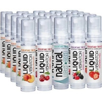 Жидкий вибратор Amoreane Med Liquid Vibrator Berries с ароматом ягод, 10 мл