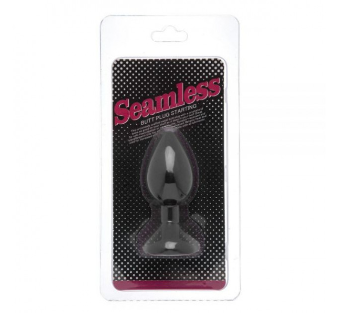 Анальная пробка Purple Silicone Light Violet, S