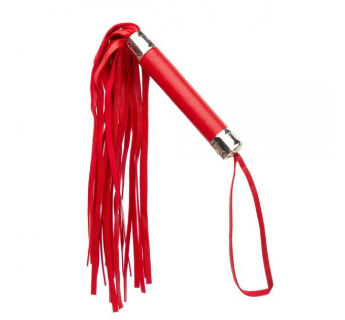 F61424 батіг з екошкіри FLOGGER RED