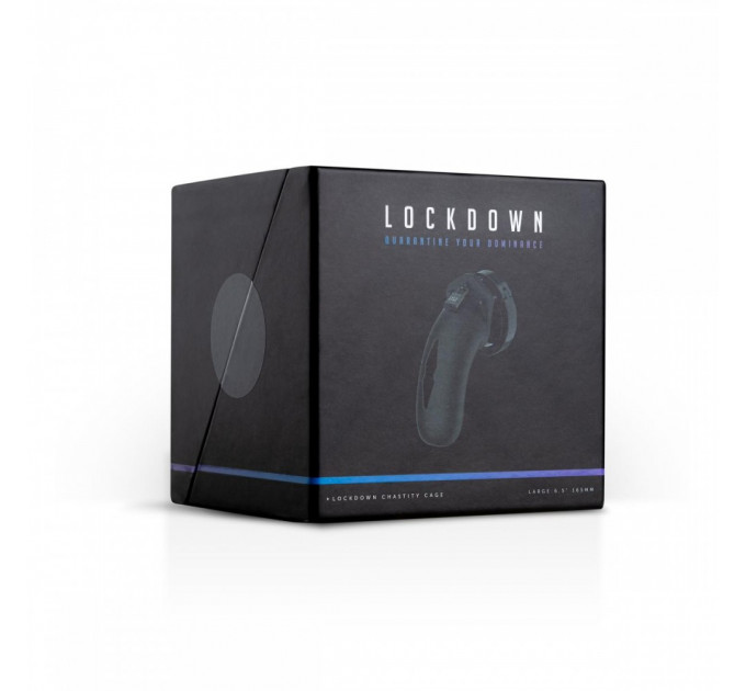 Пояс верности Lockdown Chastity Cage, L