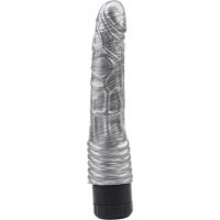 Вібратор реалістичний Chisa Dark Muscle 22.3 см, сріблястий