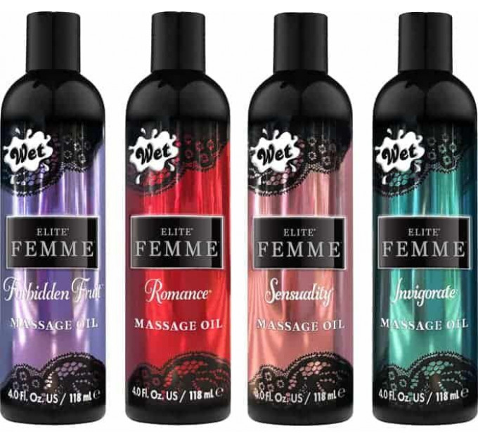 Массажное масло Wet Flite Femme Romance, 118 мл