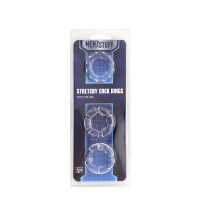 Кольцо MENZSTUFF STRETCHY COCK RINGS, CLEAR