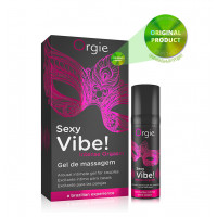 Жидкий вибратор Orgie «SEXY VIBE» вибрация + усиление оргазма, 15 мл Жидкий вибратор Orgie «SEXY VIBE» вибрация + усиление оргазма, 15 мл