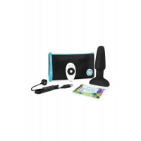Анальная пробка с вибрацией и пультом управления B-VIBE RIMMING PLUG 2, черная