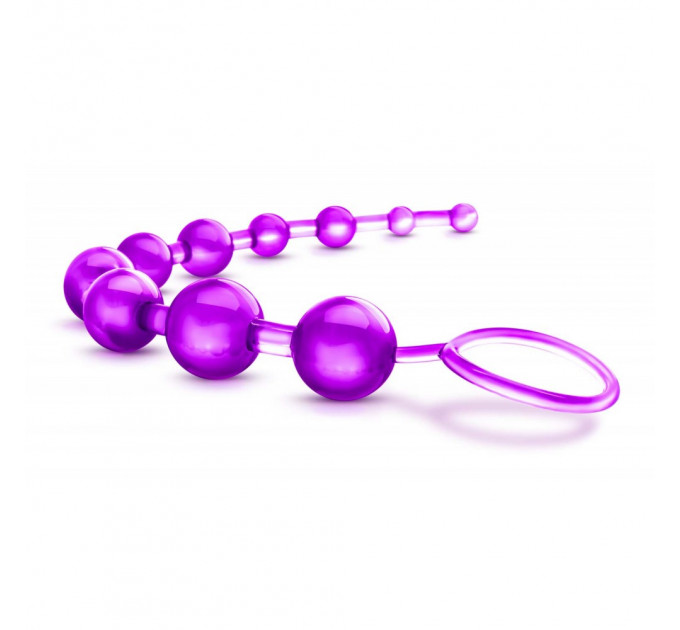 Анальная цепочка Blush B YOURS BASIC BEADS PURPLE