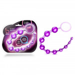 Анальная цепочка Blush B YOURS BASIC BEADS PURPLE
