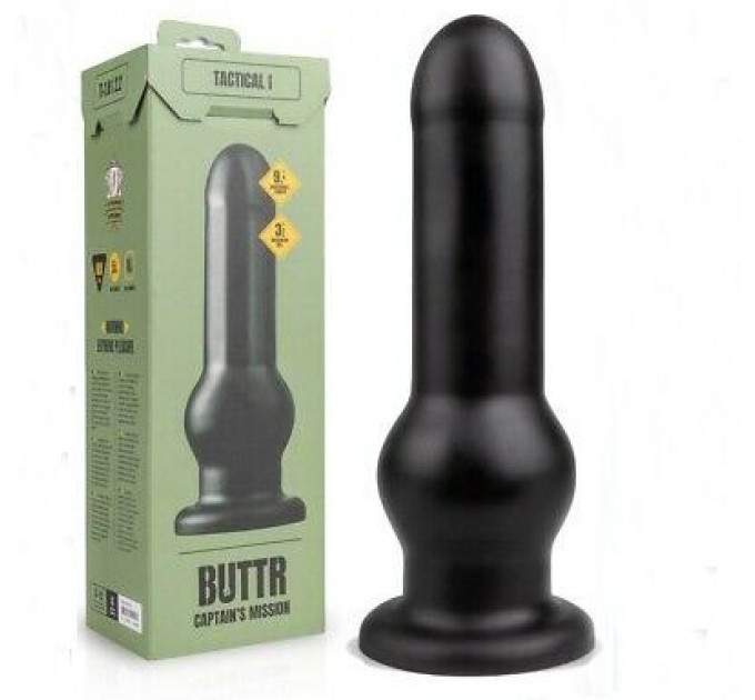 Большая анальная пробка BUTTR Tactical I Dildo