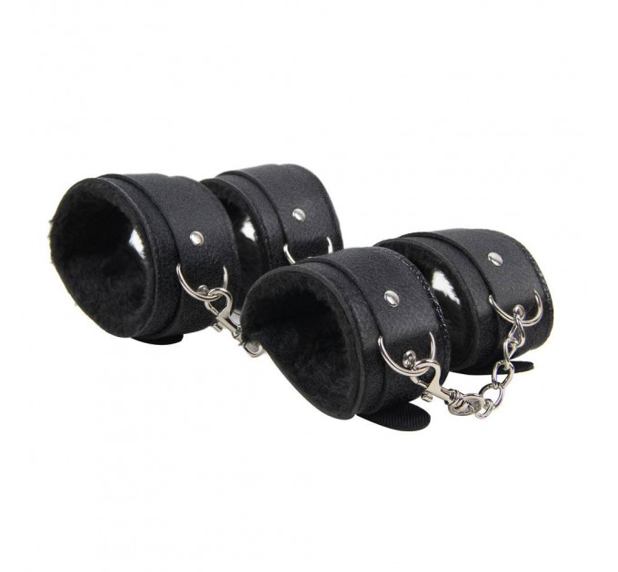 Бондажний набір Star Night для БДСМ, чорний, 11 предметів