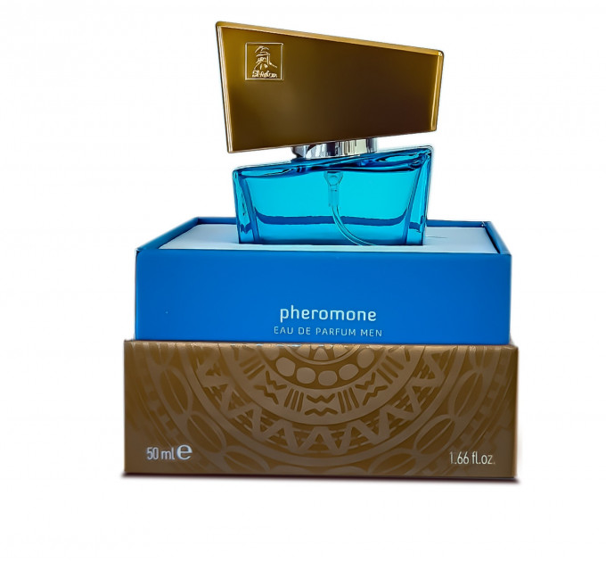 Духи з феромонами чоловічі SHIATSU Pheromone Fragrance men lightblue, 50 ml
