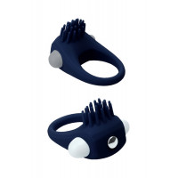 Эрекционное кольцо Dream Toys Rings of Love с усиками, синего цвета