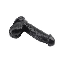 Фалоімітатор із присоскою Chisa Rubicon Gentle Black Penis, чорний