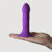 Фалоімітатор термореактивний Adrien Lastic Hitsens 6 на присосці, фіолетовий