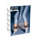 Кандалы на ноги ZADO FETISH из натуральной кожи, черные