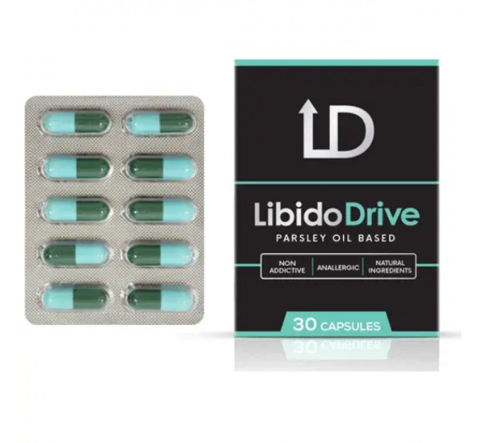 Капсули LibidoDrive для підвищення потенції (ціна за упаковку, 30 таблеток)
