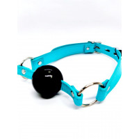 Кляп DS Fetish Ball gag blue Кляп DS Fetish Ball gag blue