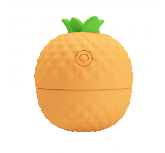 Клиторальный пульсатор PRETTY LOVE Pineapple Secret оранжевый, 5,7 х 5,1 см