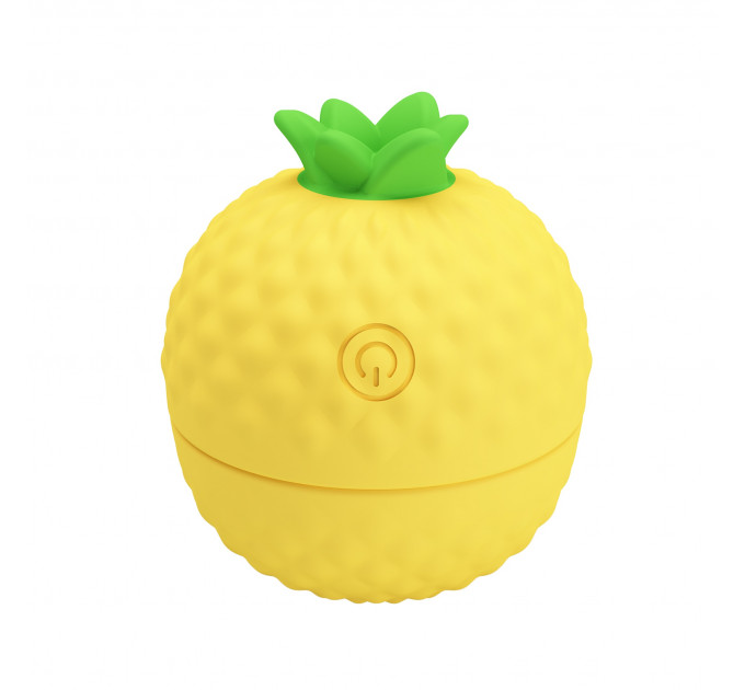 Клиторальный пульсатор PRETTY LOVE Pineapple Secret желтый, 5,7 х 5,1 см