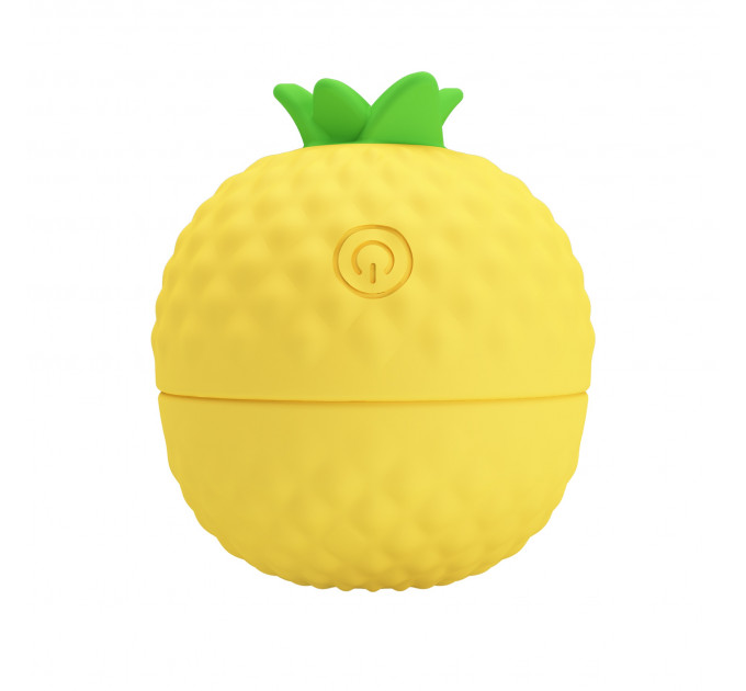 Клиторальный пульсатор PRETTY LOVE Pineapple Secret желтый, 5,7 х 5,1 см