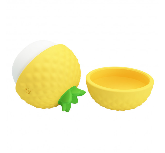 Клиторальный пульсатор PRETTY LOVE Pineapple Secret желтый, 5,7 х 5,1 см
