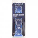 Кольцо MENZSTUFF STRETCHY COCK RINGS, CLEAR
