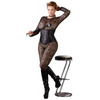 Корсет Cottelli Collection з відкритою зоною декольте, чорний, 4XL