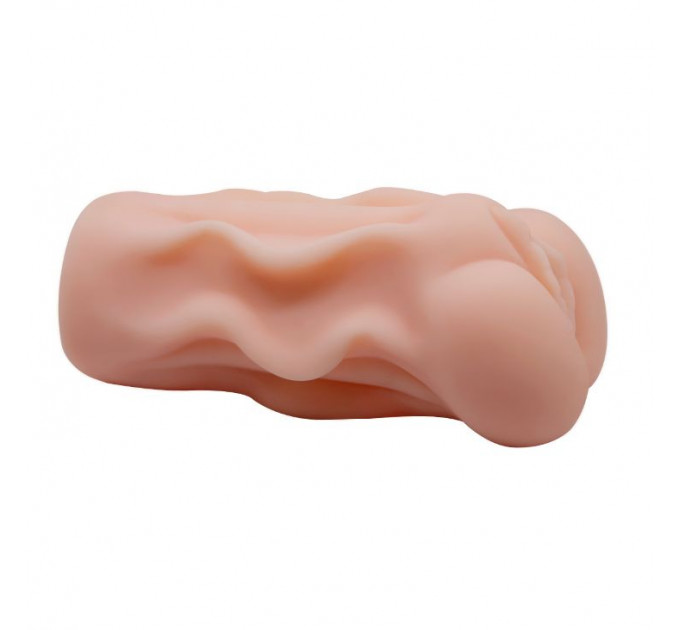 Мастурбатор-вагіна Crazy Bull Linda реалістичний, бежевий, 13.7 х 6.5 см