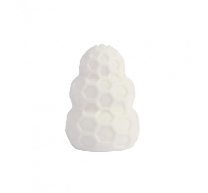 Мастурбатор яйцо Chisa COSY PHANTOM белый, 7.8 х 5.5 см
