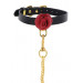 Нашийник з повідцем Taboom Wild Roses Collar & Leash з декоративними трояндами