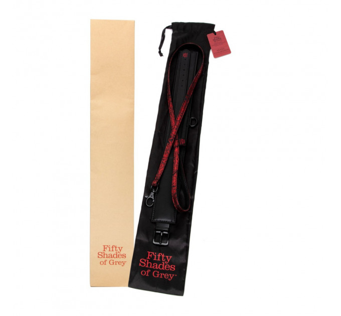 Поводок Fifty Shades of Grey Sweet Anticipation Reversible Faux Leather Collar and Lead