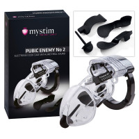 Пояс верности с электростимуляцией Mystim Pubic Enemy No. 2