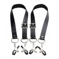 Расширитель половых губ Spread Labia Spreader Straps with Clamps