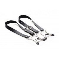 Розширювач статевих губ Spread Labia Spreader Straps with Clamps