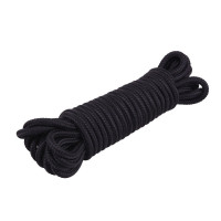 Мотузка для бондажу та шибарі Chisa Hi-Basic Mini Silk Rope Cotton чорна, 10 м
